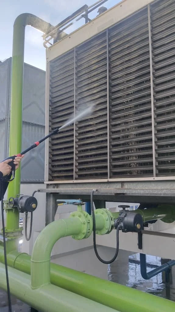 Professional cooling tower water treatment Malaysia to prevent corrosion and improve efficiency.